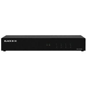 Black Box KVS4-1004VM Secure KVM Switch, 4-Port, Single Monitor DisplayPort